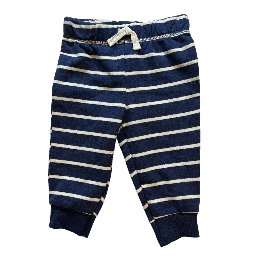 Blue Stripe Pull‎ On Pants Carters 6 Month New